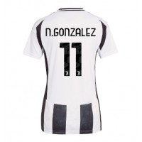 Dres Juventus Nicolas Gonzalez #11 Domáci pre Ženy 2024-25 Krátky Rukáv